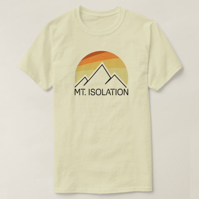 Mt. Isolation Neues Hampshire Retro T-Shirt (Design vorne)