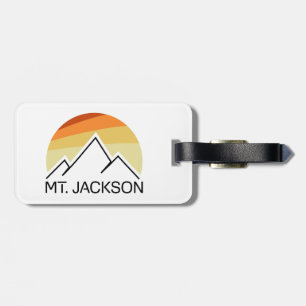 Mt. Jackson New Hampshire Retro Gepäckanhänger