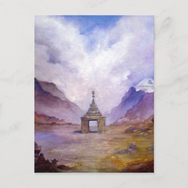 Mt Kailash Postkarten (Vorderseite)