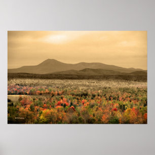 Mt. Katahdin Baxter State Park Maine Poster