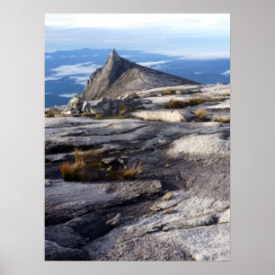 mt Kinabalu Ansicht Poster