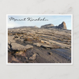 Mt Kinabalu Postkarte
