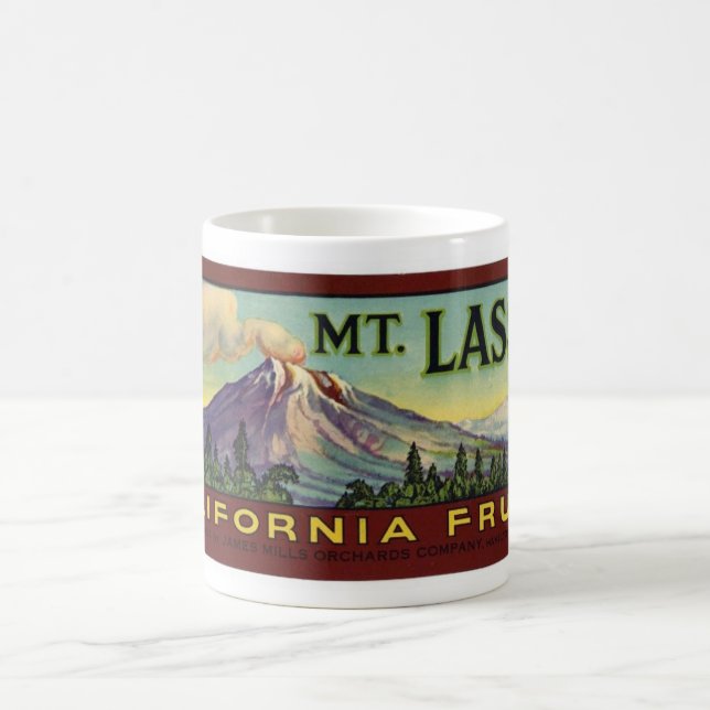 Mt Lassen-Tasse Kaffeetasse (Mittel)