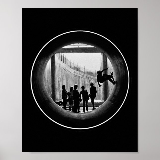 Mt. Ldy Pipeline Skateboarding  Poster (Vorne)