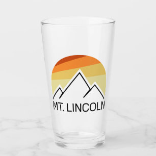 Mt. Lincoln New Hampshire Retro Glas