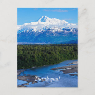 Mt. McKinley Alaska Postkarte