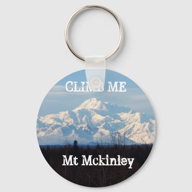 MT MCKINLEY CLIMB ME SCHLÜSSELANHÄNGER (Vorderseite)