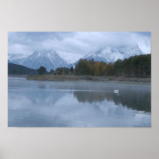 Mt. Moran Reflektion Poster
