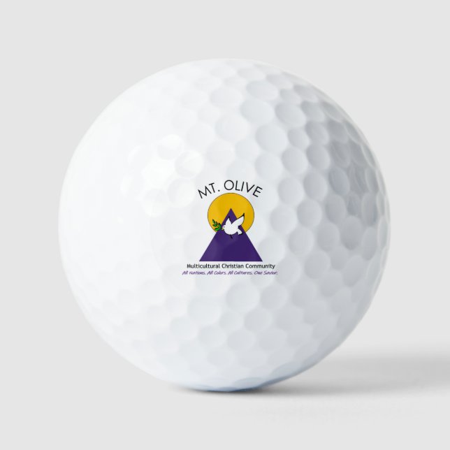 Mt Olive Golf Ball (Vorderseite)