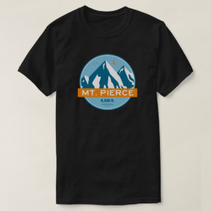 Mt. Pierce New Hampshire Sterne Mond T-Shirt