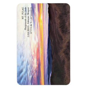 Mt. Pulag, der Spielplatz des Götter Ref Magnet