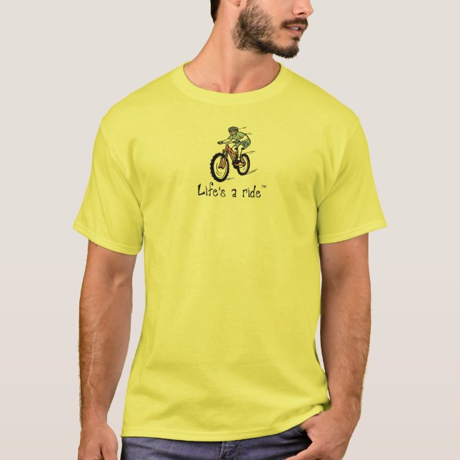 Mt. Radfahrer-Typ T-Shirt (Vorderseite)