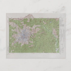 Mt. Rainier (1924) Postkarte