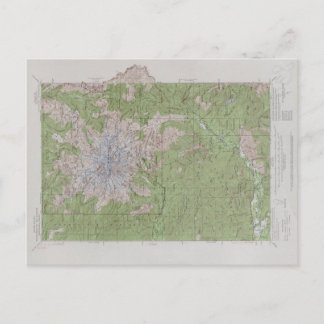 Mt. Rainier (1924) Postkarte