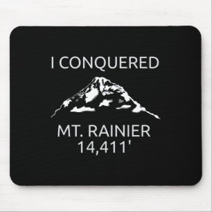 Mt. Rainier Mount Rainier Wandern Bestiegen Souven Mousepad