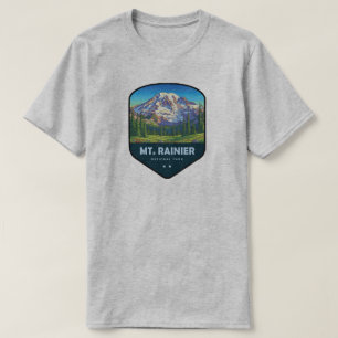 Mt. Rainier Nationalpark Schild T-Shirt