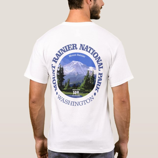 Mt Rainier NP T-Shirt (Rückseite)