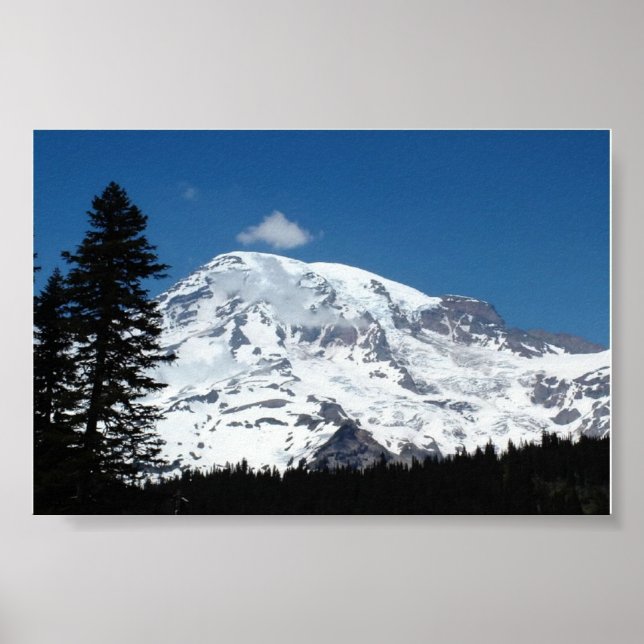 MT RAINIER POSTER (Vorne)