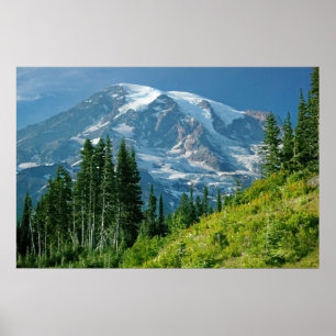 Mt Rainier Poster