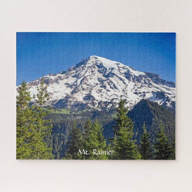 Mt. Rainier, Washington Puzzle (Horizontal)
