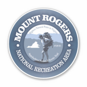 Mt Rogers NRA (BG) Aufkleber
