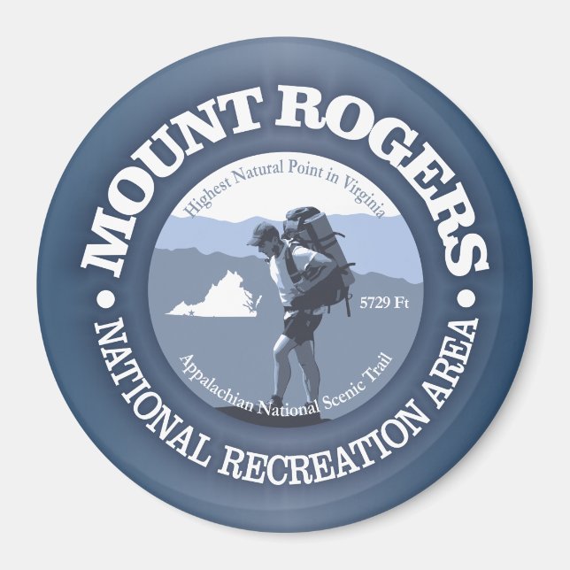 Mt Rogers NRA Magnet (Vorne)