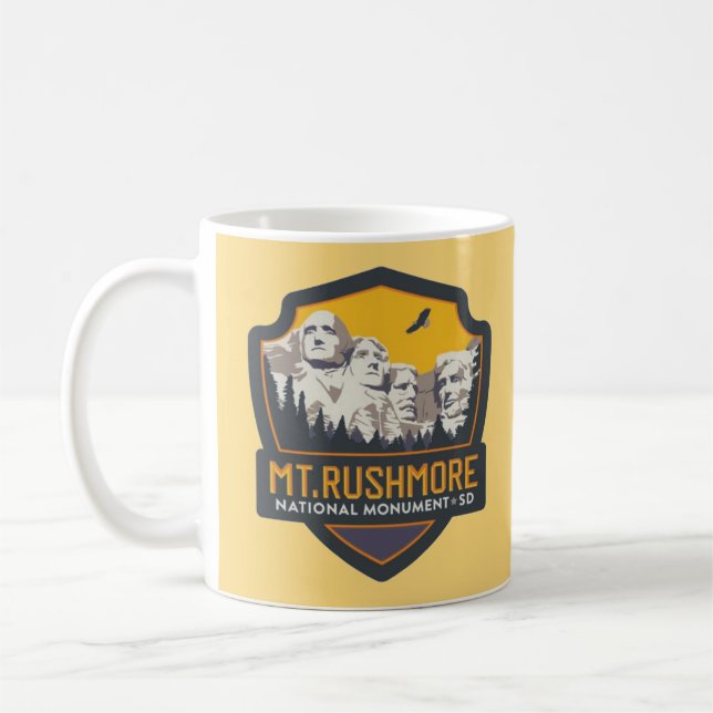 Mt Rushmore National Memorial Tasse (Links)