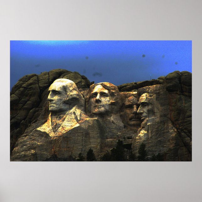 Mt-Rushmore-Plakat Poster (Vorne)