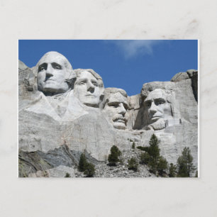 Mt. Rushmore Postkarte