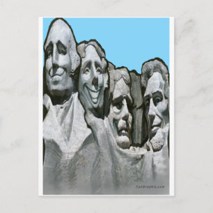 Mt Rushmore Postkarte