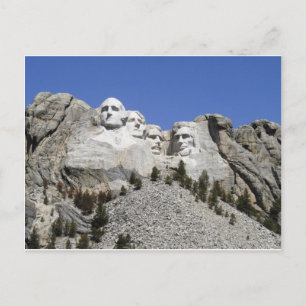 Mt Rushmore Postkarte