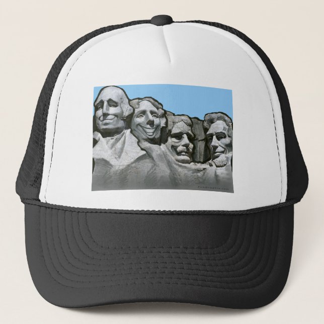 Mt Rushmore Truckerkappe (Vorderseite)