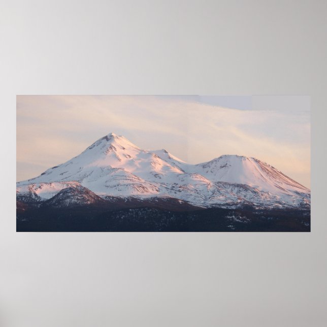 Mt. Shasta Poster (Vorne)