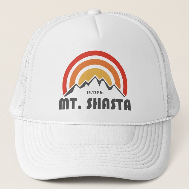 Mt. Shasta Truckerkappe (Vorderseite)