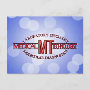 MT SPECIALIST MOLEKULARDIAGNOSTICS MEDIZINISCHE TE POSTKARTE