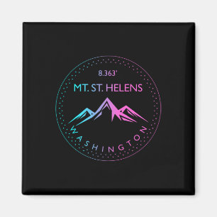 Mt. St. Helens Washington Bergsteigen Wandern Cl Magnet