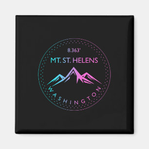 Mt. St. Helens Washington Bergsteigen Wandern Magnet