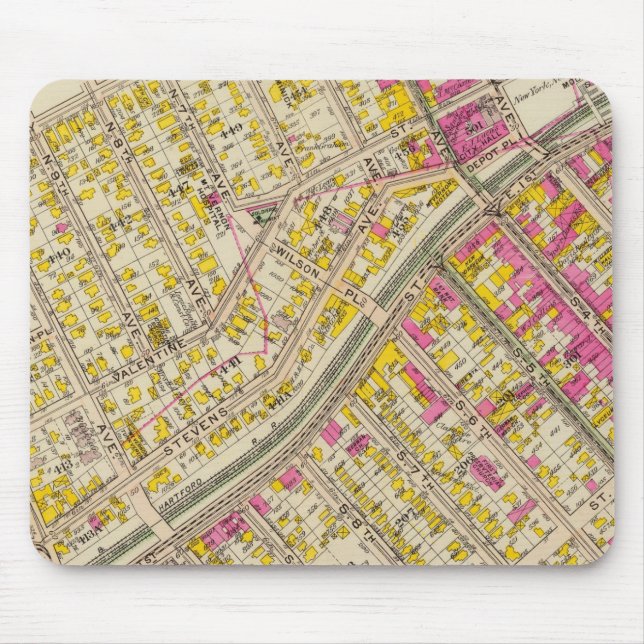 Mt Vernon wards 2-5, New York Mousepad (Vorne)