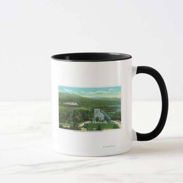 Mt Washington Hotel, Stickney Chapel View Tasse (Rechts)