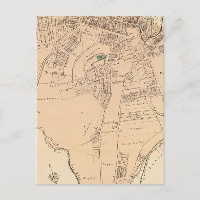 Mt Washington Postkarte (Vorderseite)