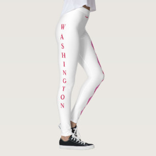 Mt. Washington Staat Rhododendron Blume Leggings