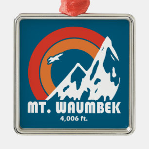 Mt. Waumbek New Hampshire Sun Eagle Ornament Aus Metall