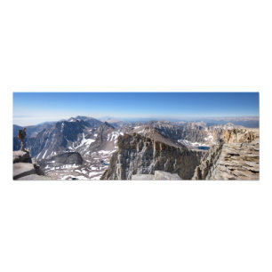 Mt Whitney Summit - John Muir Trail - Sierra Fotodruck