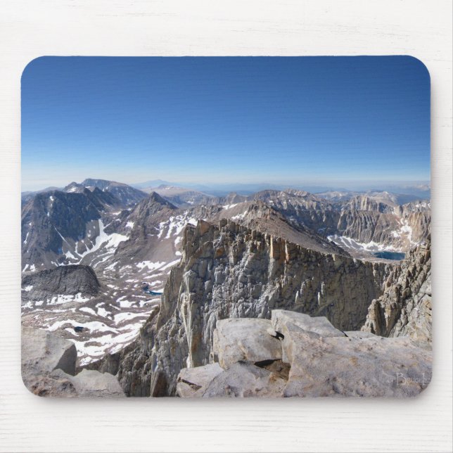 Mt Whitney Summit - John Muir Trail - Sierra Mousepad (Vorne)