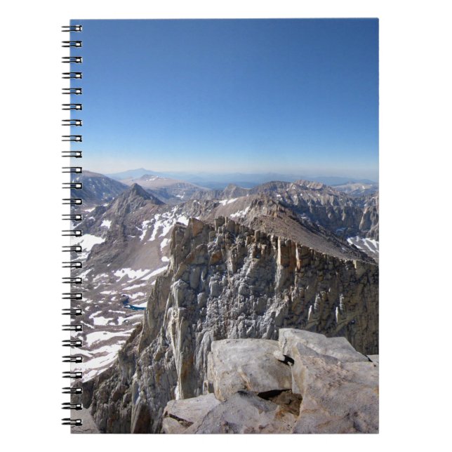 Mt Whitney Summit - John Muir Trail - Sierra Notizblock (Vorderseite)