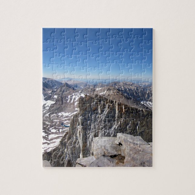 Mt Whitney Summit - John Muir Trail - Sierra Puzzle (Vertikal)
