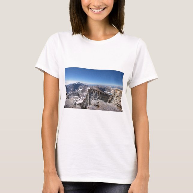 Mt Whitney Summit - John Muir Trail - Sierra T-Shirt (Vorderseite)