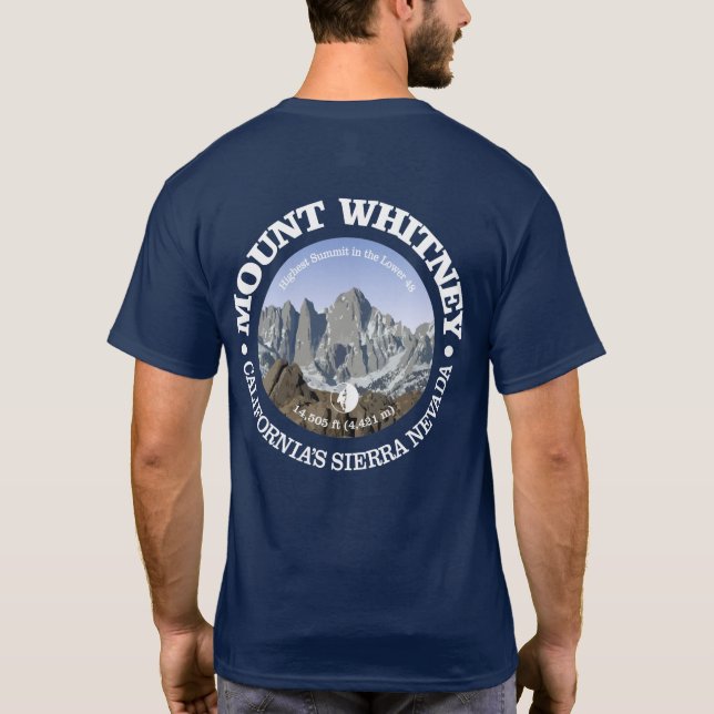 Mt Whitney T-Shirt (Rückseite)