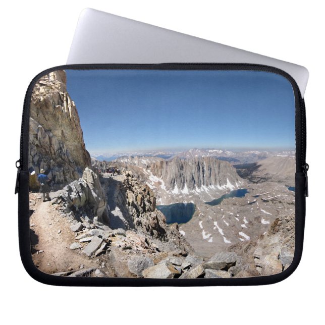 Mt Whitney Trail Junction John Muir Trail Laptopschutzhülle (Vorderseite)