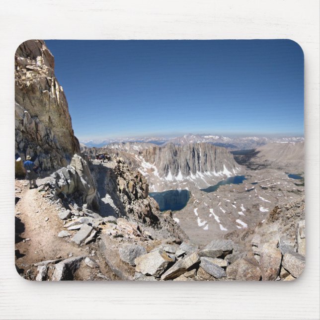 Mt Whitney Trail Junction John Muir Trail Mousepad (Vorne)